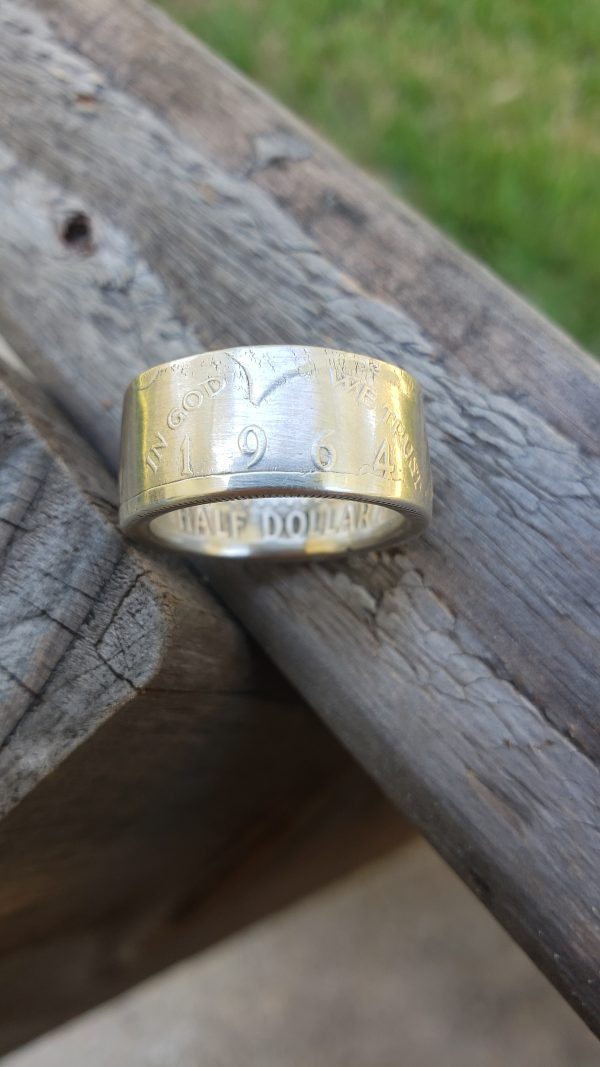 Half Dollar Coin Ring